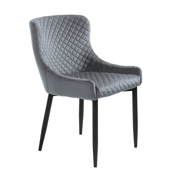 DANYA Dining Chair - Grey | Modern Furniture Melbourne, Sydney ...