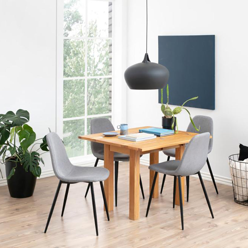 MAKI Dining Chair - Light Grey – Modern Furniture