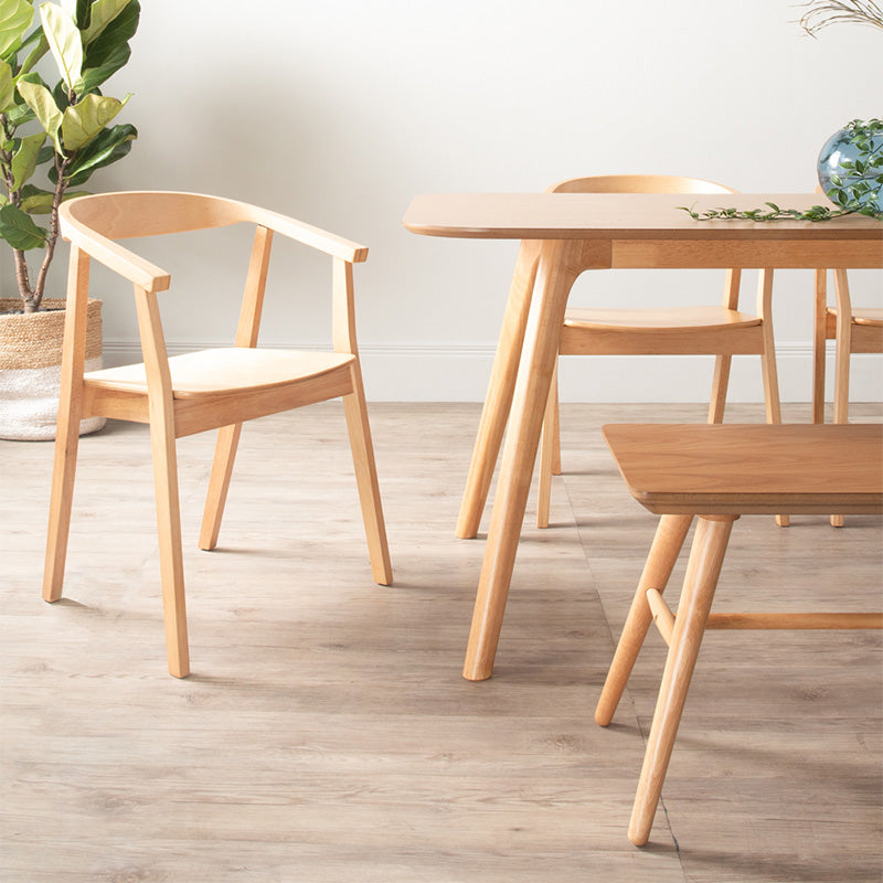 Greta Dining Chair - Oak  Modern Furniture Melbourne, Sydney, Brisbane,  Adelaide & Perth