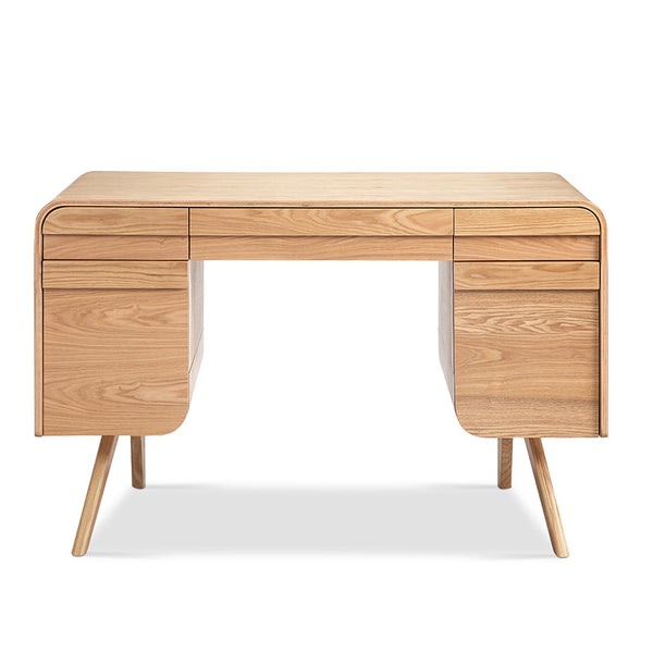 CELIO Study Desk with Storage 1.2M - Natural | Modern Furniture ...